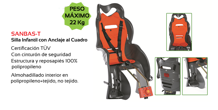 SILLA PORTANIÑOS TKX CUADRO SANBAS T